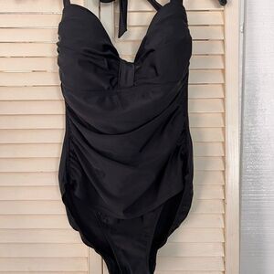 Shore Shapes Women’s Black One-Piece Swimsuit